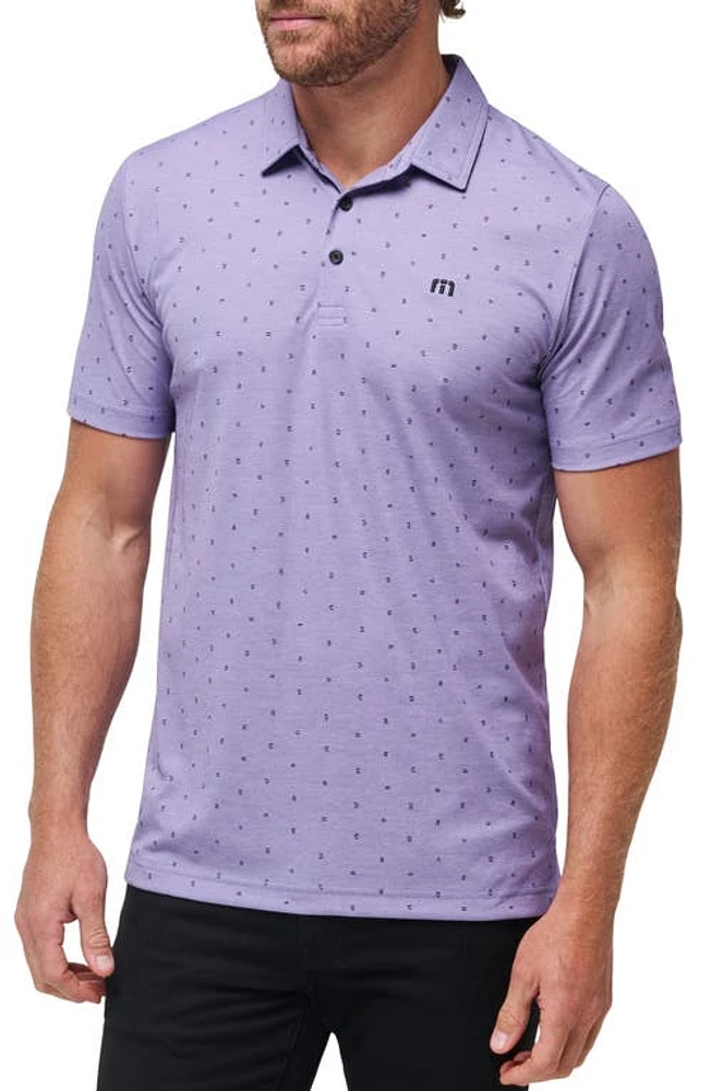 TravisMathew Always Summer Piqué Polo Heather Imperial at Nordstrom,