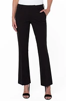 Liverpool Los Angeles Kelsey Flare Ponte Pants Black at Nordstrom,