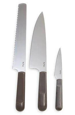 Our Place 3-Piece Kitchen Knife Set in Charcoal at Nordstrom