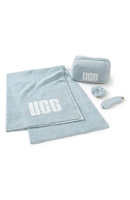 UGG(r) Bode 4-Piece Terry Travel Set in Oceanmist at Nordstrom