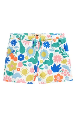 Mini Boden Kids' Print French Terry Shorts Multi Holiday Stencil at Nordstrom,