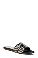 Birdies Kiwi Slide Sandal Raffia at Nordstrom,