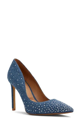 ALDO Lala Pointed Toe Pump Blue at Nordstrom,