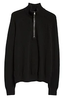 TOM FORD Lambswool & Cashmere Half Zip Sweater at Nordstrom, Us