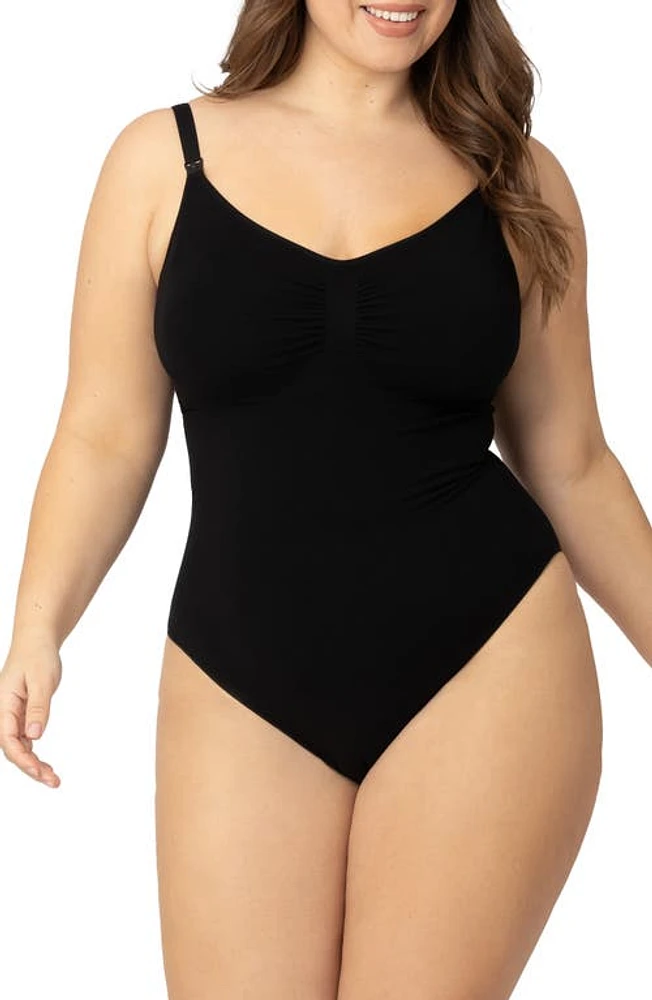 Kindred Bravely Sublime Maternity/Nursing Bodysuit Black at Nordstrom,