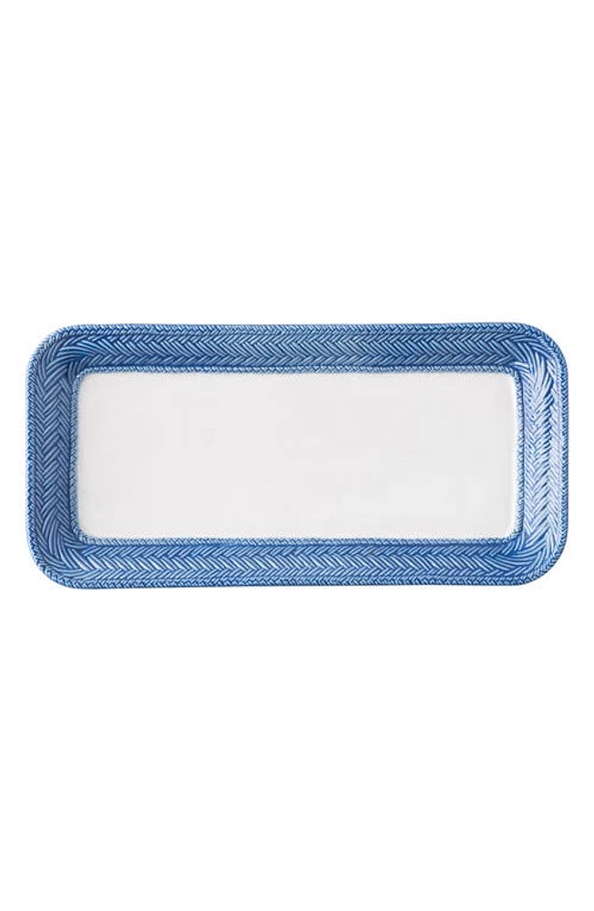 Juliska Le Panier Stoneware Hostess Tray in Whitewash/Delft Blue at Nordstrom