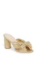 Loeffler Randall Penny Knotted Lamé Sandal at Nordstrom,