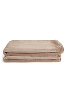 UnHide Li'l Marsh Medium Plush Blanket in Mocha Sharpei at Nordstrom, Size Throw