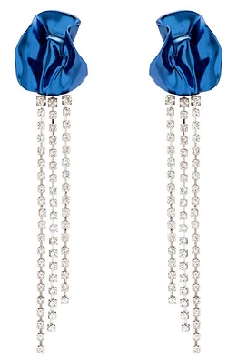 Sterling King Georgia Crystal Drop Earrings in Cobalt Blue at Nordstrom