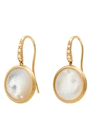 Marco Bicego Jaipur Mother-of-Pearl & Diamond Drop Earrings in Yellow Gold/Diamond/Pearl at Nordstrom