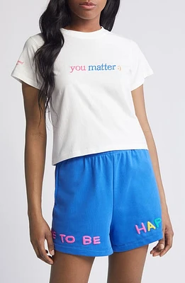 THE MAYFAIR GROUP You Matter T-Shirt Cream at Nordstrom,