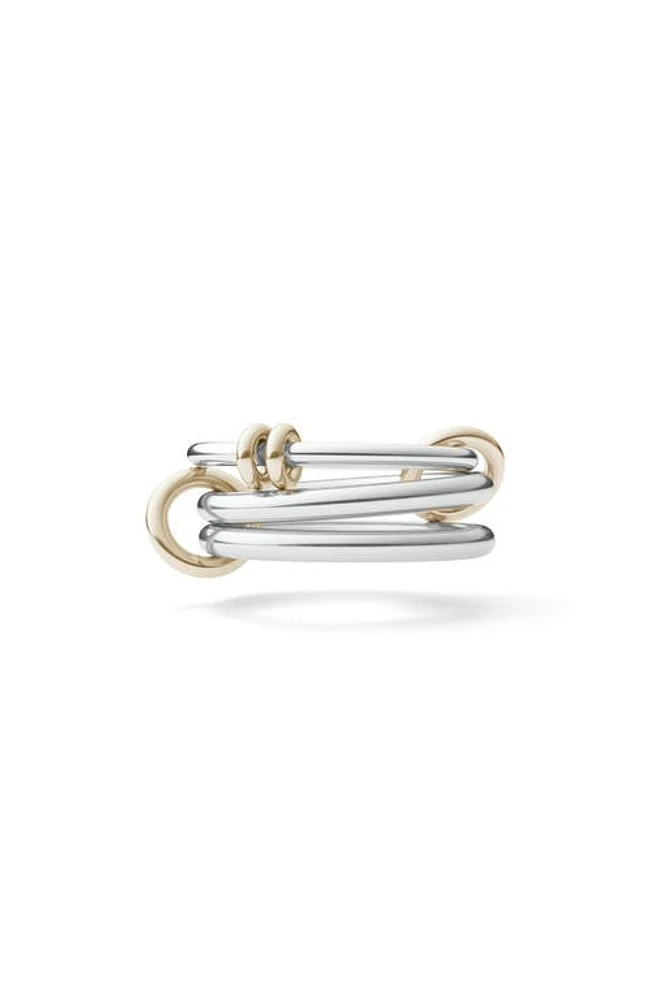 Spinelli Kilcollin Raneth Link Ring in Silver Gold at Nordstrom, Size 11