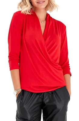 Accouchée Surplice V-Neck Maternity/Nursing Top in at Nordstrom