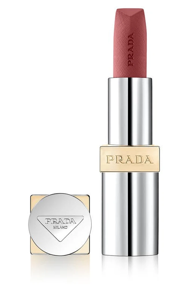 Prada Monochrome Hyper Matte Refillable Lipstick in P59 Amarena - Mauve Nude at Nordstrom