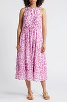 caslon(r) Floral Print Sleeveless Dress at Nordstrom,