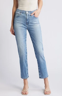 AG Saige Ankle Straight Leg Jeans 22 Years Whisper at Nordstrom,