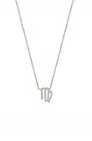 BYCHARI Zodiac Pendant Necklace in Virgo at Nordstrom