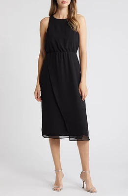 Sam Edelman Blouson Bodice Midi Dress at Nordstrom,