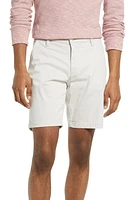 Mavi Jeans Noah Stretch Flat Front Shorts Oyster Mushroom Twill at Nordstrom,