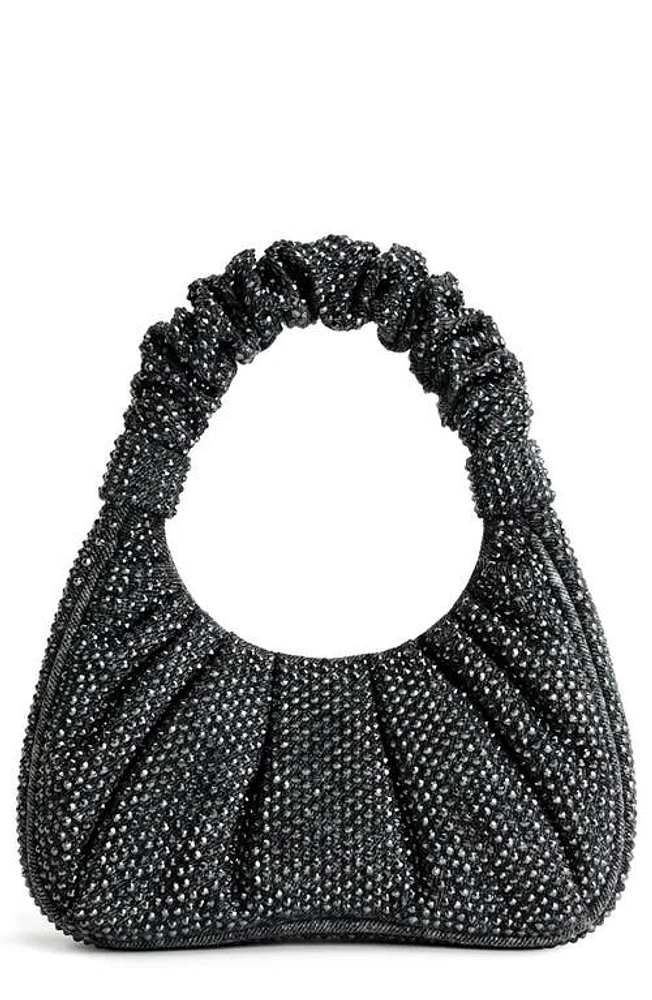 JW PEI Gabbi Rhinestone Ruched Hobo in at Nordstrom