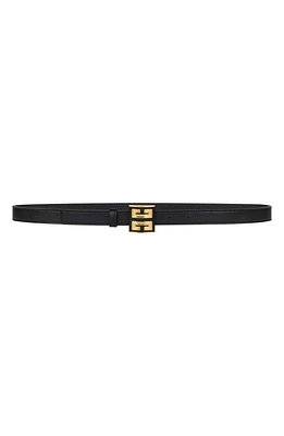 Givenchy 4G Buckle Leather Belt Black at Nordstrom,