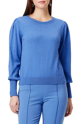 NIC+ZOE Puff Shoulder Sweater in Morning Glory at Nordstrom, Size Medium