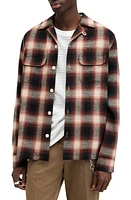 AllSaints Fortunado Plaid Relaxed Fit Button-Up Shirt at Nordstrom,