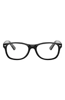 Ray-Ban New Wayfarer 54mm Square Optical Glasses in Black at Nordstrom