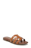 Sam Edelman Bay Cutout Slide Sandal - Wide Width Available Leather at Nordstrom,