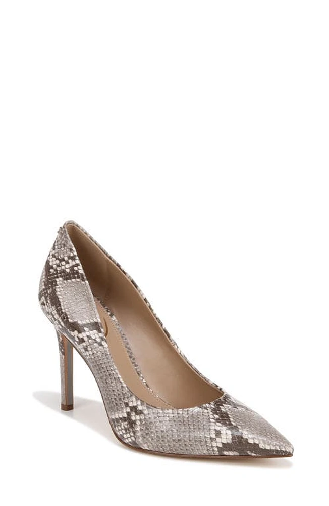 Sam Edelman Hazel Pointed Toe Pump Sandshell Multi at Nordstrom,