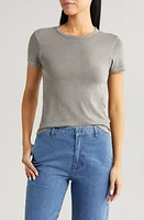 Brixton Carefree Organic Cotton T-Shirt Washed Black at Nordstrom,