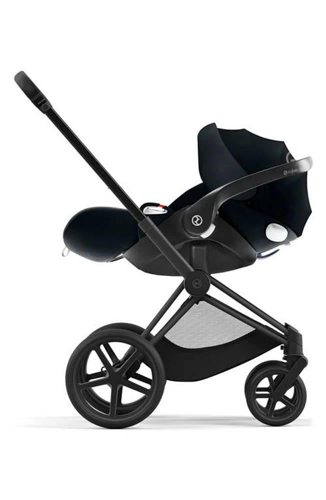 CYBEX Priam Stroller & Cloud G Lux Infant Car Seat Travel System in Moon Black at Nordstrom