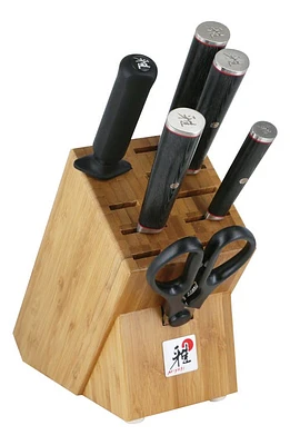 MIYABI Kaizen II 7-Piece Knife Block Set in Silver at Nordstrom