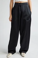 Stella McCartney Tapered Wool Pants in 1000 - Black at Nordstrom, Size 2 Us