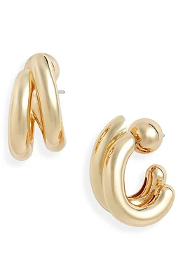 Jenny Bird Florence Hoop Earrings in High Polish Gold at Nordstrom