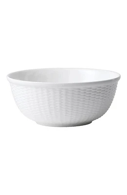 Wedgwood Nantucket Basket Bone China Stacking Bowl in White at Nordstrom