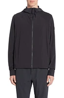 Moncler Kurz Hooded Water Repellent Windbreaker Black at Nordstrom,