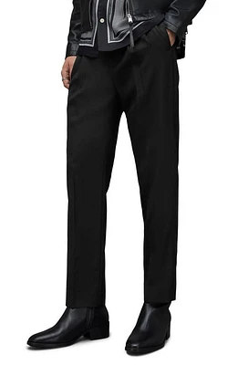 AllSaints Arah Tapered Leg Pants in Black at Nordstrom, Size 32