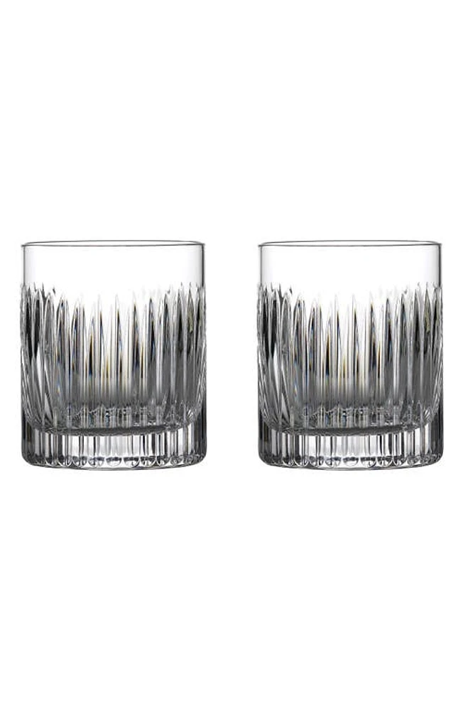 Waterford Aras Short Stories Set of 2 Double Old Fashioned Lead Crystal Glasses at Nordstrom