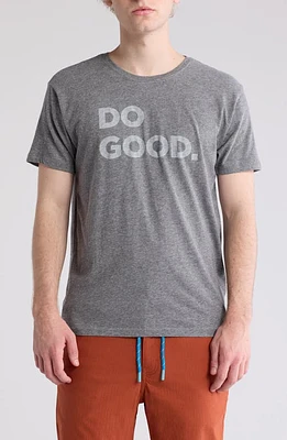 Cotopaxi Do Good Cotton Graphic T-Shirt in Heather Grey at Nordstrom, Size Small