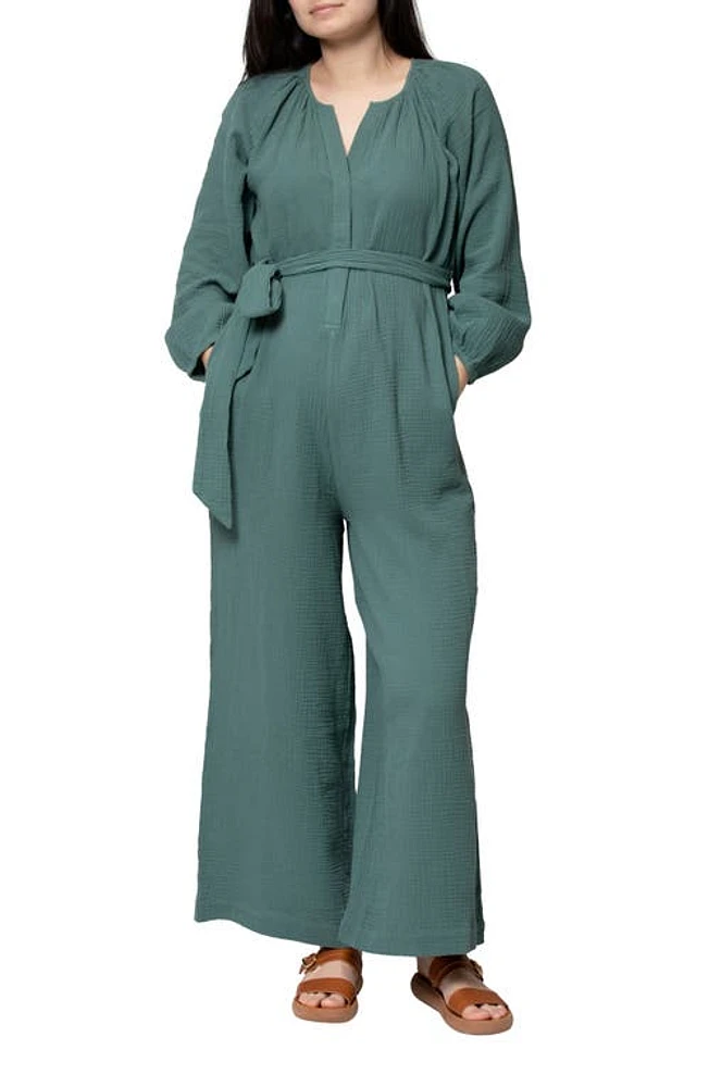 Nom Maternity Alma Maternity/Nursing Jumpsuit at Nordstrom,