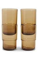 Our Place Night & Day Set of 4 Tall Glasses in Dusk at Nordstrom