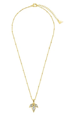 Sterling Forever Lissie Pendant Necklace in Gold at Nordstrom