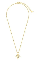 Sterling Forever Lissie Pendant Necklace in Gold at Nordstrom