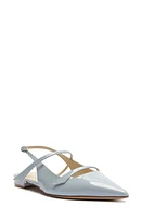 Alexandre Birman Tita Pointed Toe Slingback Flat Azzuro at Nordstrom,