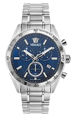 Versace V-Code Chronograph Bracelet Watch