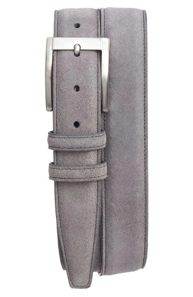 Torino Suede Belt Grey at Nordstrom,