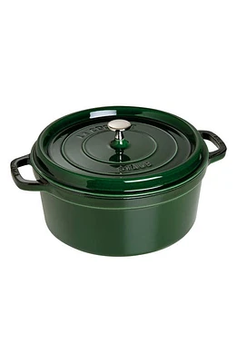 Staub 7-Quart Enameled Cast Iron Dutch Oven in Basil at Nordstrom