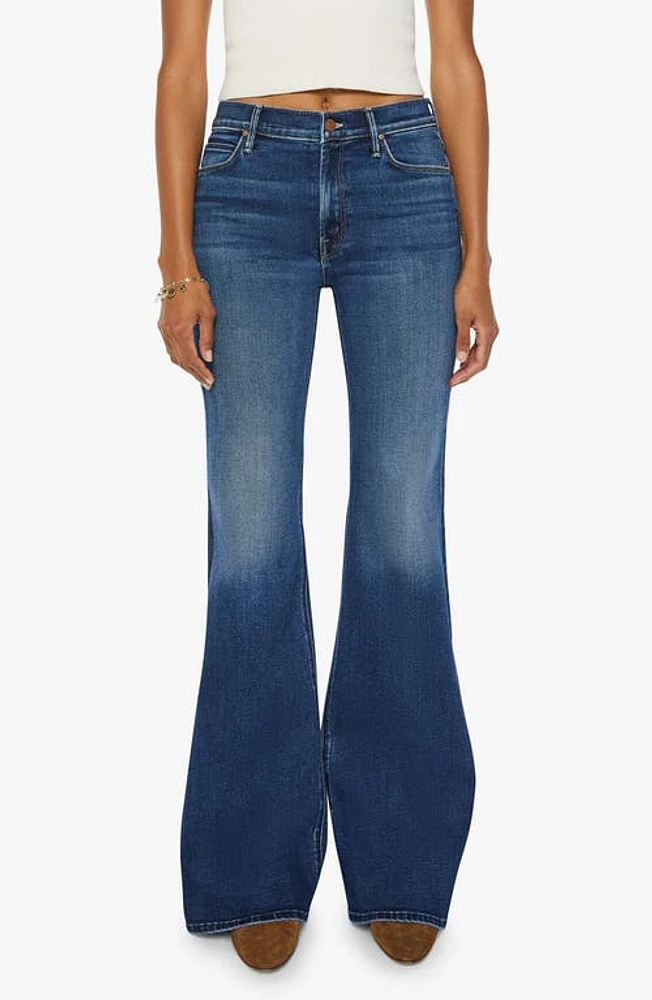 MOTHER The Doozy Wide Leg Jeans Uncharted Waters at Nordstrom,