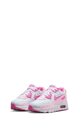 Nike Kids' Air Max 90 Sneaker White/Pink/Pink Foam at Nordstrom, M